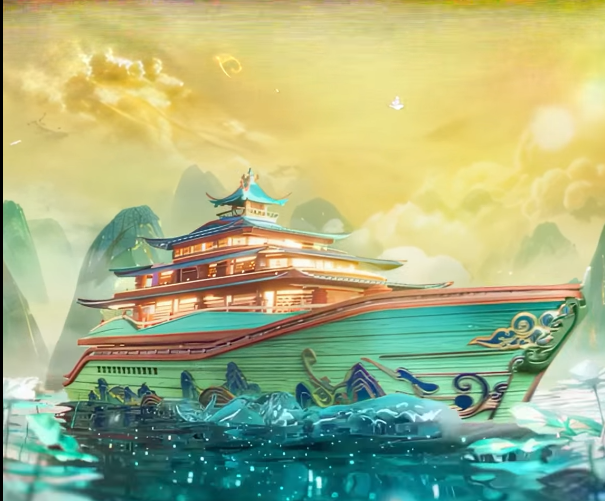 青绿豪华邮轮 Luxury Cruise